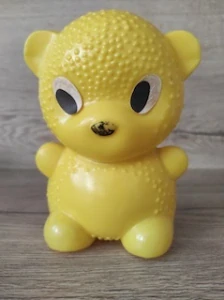 Retro plastová pokladnička medvídek